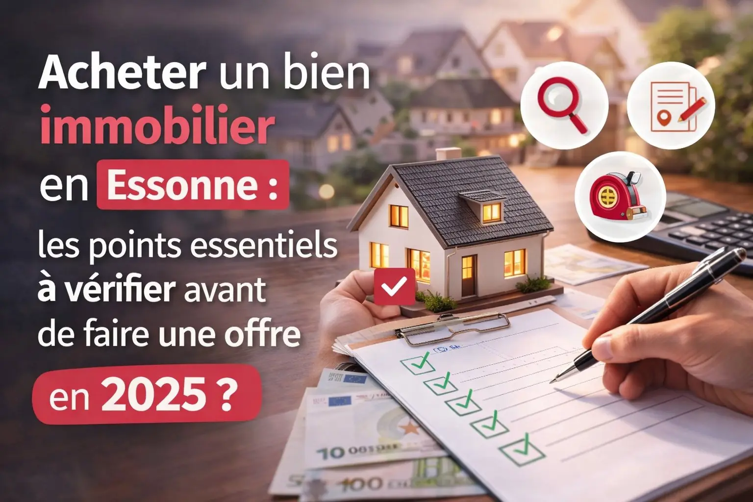 Acheter un bien immobilier en Essonne : points essentiels à vérifier avant une offre