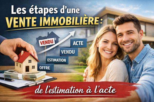 Les étapes d'une vente immobilière